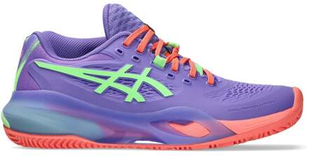 ASICS GEL-RESOLUTION X PADEL Padel schoen Dames-paars, koraal - 42.5