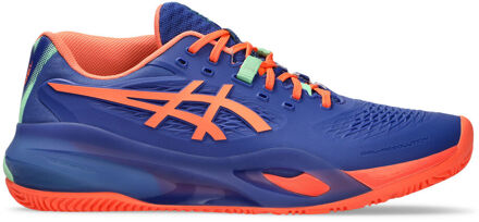 ASICS Gel-Resolution X Padel Schoen Heren-Donkerblauw,Koraal - 40.5,41.5,42,42.5,43.5,44,44.5,45,46,46.5