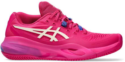 ASICS Gel-Resolution X Tennisschoenen Dames-Berry,Crème - 36,37,37.5,39,40.5,42