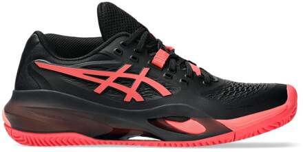 ASICS Gel-Resolution X Tennisschoenen Dames-zwart, neonroze - 42.5