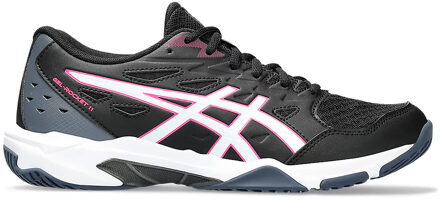 ASICS Gel-Rocket 11 Indoorschoenen Dames zwart - grijs - roze - wit - 41 1/2