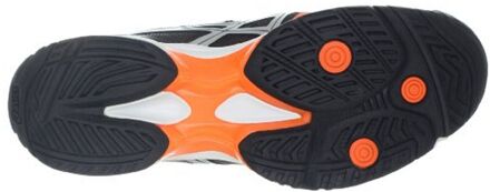 ASICS Gel-Solution Heren Zwart Sportschoenen - maat EU 38 / UK 5