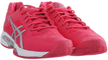 ASICS Gel-Solution Speed 3 Clay Roze Dames Padel Trainers