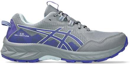 ASICS Gel-Venture 10 Trailschoen Dames-Grijs,Paars - 37.5