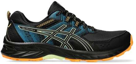 ASICS Gel-Venture 9 Hardloopschoenen Heren zwart - blauw - oranje - limegroen - 42