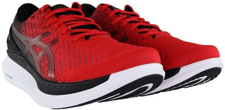 ASICS GlideRide 2 Brede Heren Rode Sportschoenen Rood