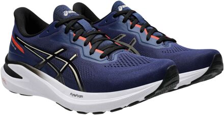 ASICS GT-1000 13 Hardloopschoenen Heren donkerblauw - zwart - rood - 42 1/2