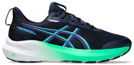 ASICS GT-1000 14 GS Stabiliteitsschoen Kinderen-donkerblauw, groen - 35