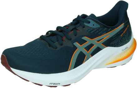 ASICS GT-2000 12 Hardloopschoenen Heren donker blauw - donker groen - 44