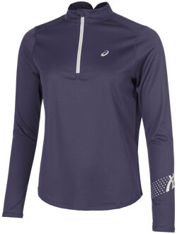 ASICS Icon 1/2 Zip Hardloopshirt Dames-Donkerblauw - XS