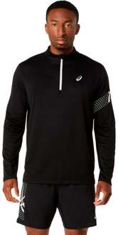 ASICS Icon 1/2 Zip Hardloopshirt Heren-zwart, beige - XXL