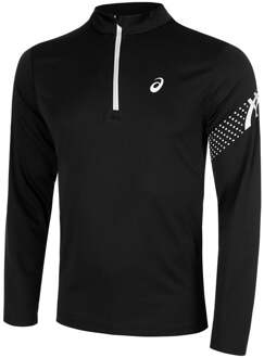 ASICS Icon 1/2 Zip Hardloopshirt Heren-Zwart - XL