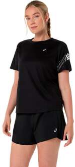 ASICS Icon Hardloopshirt Dames-zwart - XS
