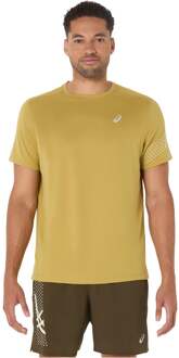 ASICS Icon Hardloopshirt Heren-Limoen - M