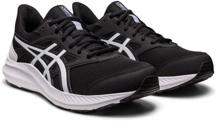 ASICS Jolt 4 Hardloopschoenen Heren zwart - wit - 42 1/2