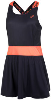 ASICS Jurk Dames-Donkerblauw,Koraal - S