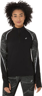ASICS Limited Lite-Show Longsleeve T-Shirt Dames zwart/zwart - XL
