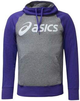 ASICS Logo Dames Grijs/Paars Hoodie