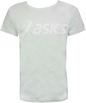 ASICS Logo Dames Mint T-shirt Groen
