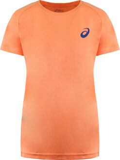 ASICS Logo Dames Oranje T-Shirt - M