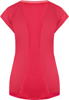 ASICS Logo Dames Roze T-Shirt - maat