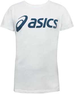ASICS Logo Dames Wit T-Shirt - maat