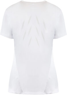 ASICS Logo Dames Wit T-Shirt