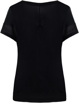 ASICS Logo Dames Zwart T-Shirt