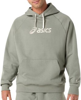 ASICS Logo Fleece Hoodie Heren - M