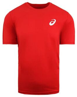 ASICS Logo Heren Rood T-Shirt