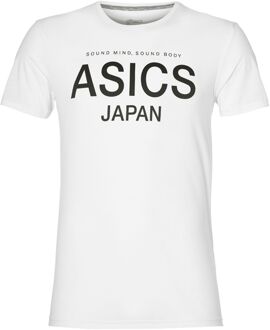 ASICS Logo Heren Wit T-Shirt - maat