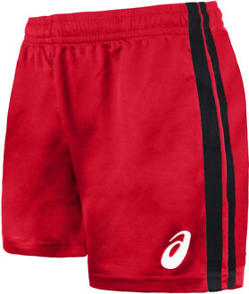 ASICS Logo Heren Zwart/Rood Korte Broek - XS