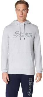 ASICS Logo Oth Sweater Met Capuchon Heren-Lichtgrijs - S,L