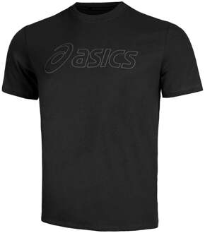 ASICS Logo T-shirt Heren grijs - XL