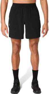 ASICS Match 7in Shorts Heren-Zwart - S,M,L,XL,XXL