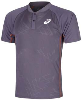ASICS Match Actibreeze Polo Heren-Paars - S
