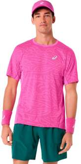 ASICS Match Actibreeze   T-shirt Heren-berry - XL