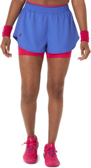 ASICS Match Shorts Dames-Blauw - XS,M,L,XL