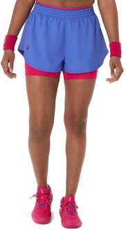 ASICS Match Shorts Dames-Blauw