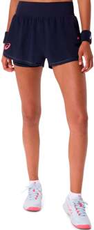 ASICS Match  Shorts Dames-donkerblauw