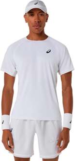 ASICS Match   T-shirt Heren-wit - XXL