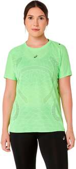 ASICS Metarun Hardloopshirt Dames-groen - XS,S,M,L,XL