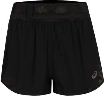 ASICS Metarun Split Hardloopshorts Dames-Zwart - S,M,L,XL