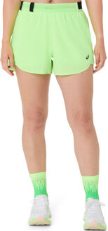 ASICS Metarun Split Short Dames groen - L
