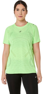 ASICS Metarun T-Shirt Dames groen - S