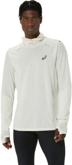 ASICS Metarun Winter Longsleeve Hoodie Heren wit - S