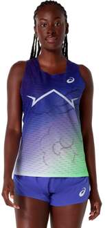 ASICS Metaspeed Hardloopshirt Dames-blauw