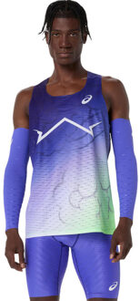 ASICS Metaspeed Singlet Heren blauw - XL
