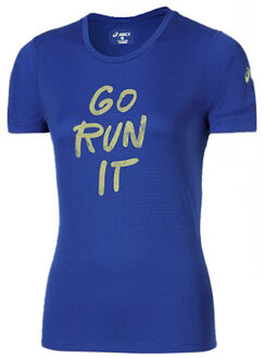 ASICS Motion Dry Dames Blauw Topje