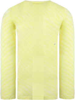 ASICS Naadloos Heren Geel Top